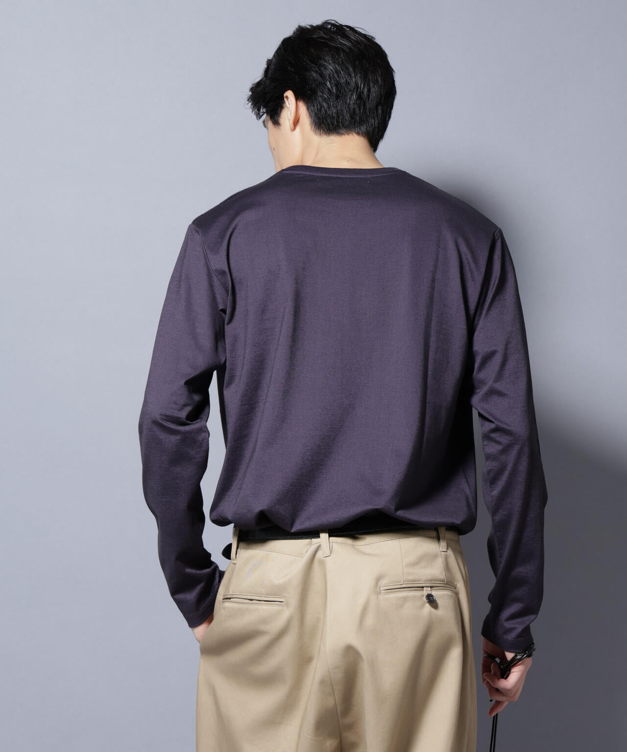 ソラーロライトストレッチクルーネックTシャツ 長袖 6685223201
