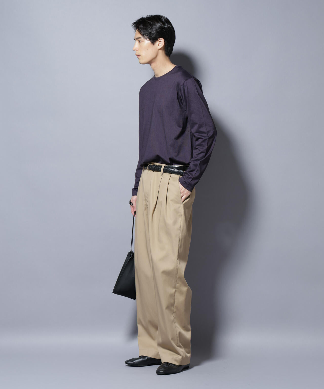 ソラーロライトストレッチクルーネックTシャツ 長袖 6685223201