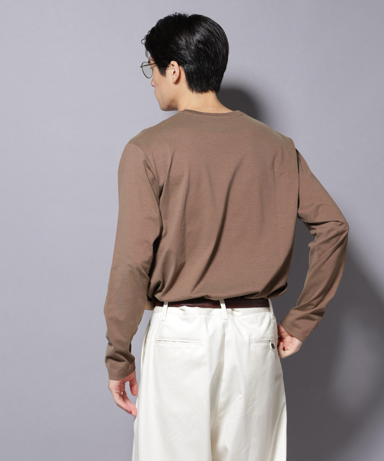 ソラーロライトストレッチクルーネックTシャツ 長袖 6685223201