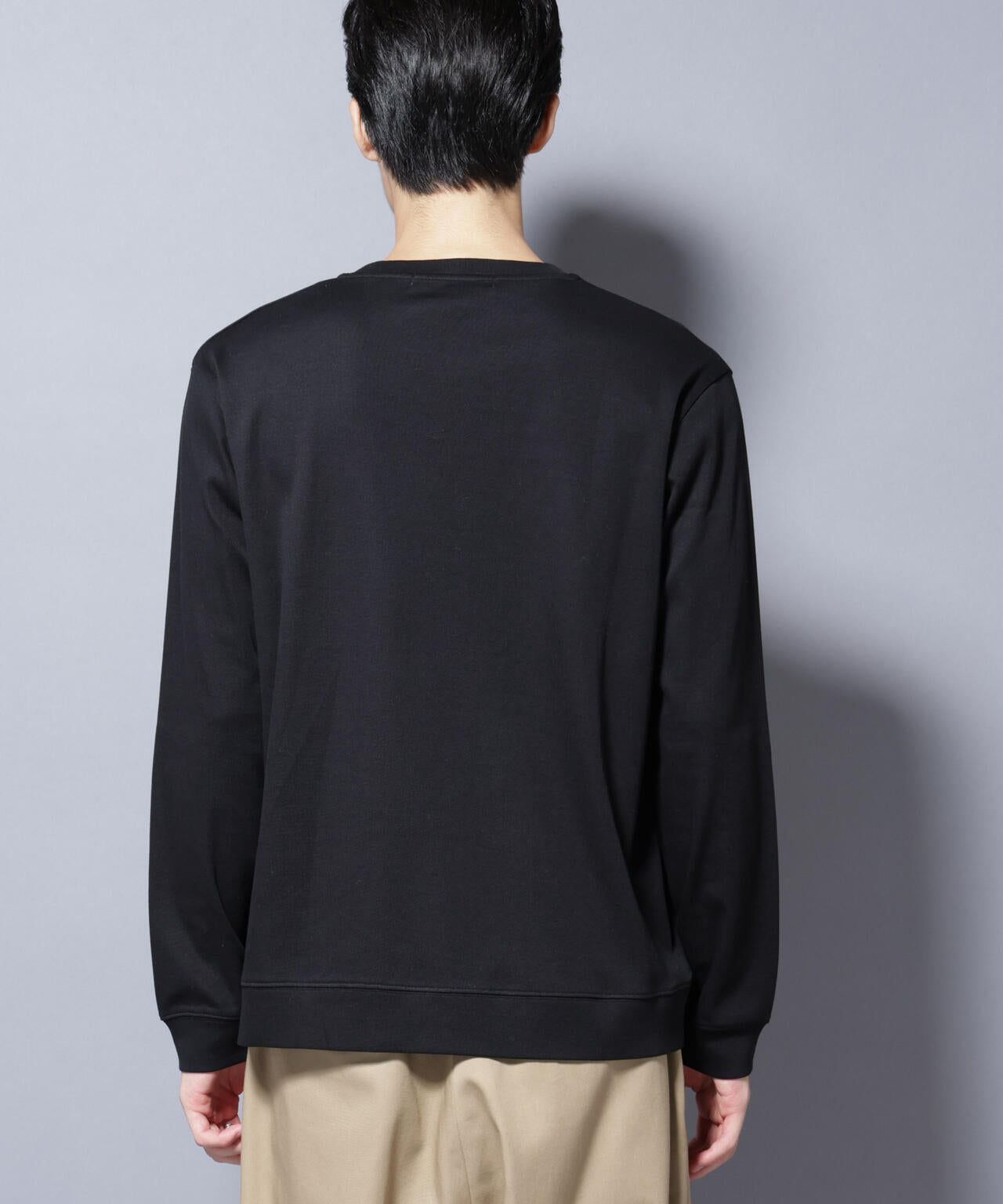「FORMAL JERSEY」 クルーネックカットソー長袖 6685223205
