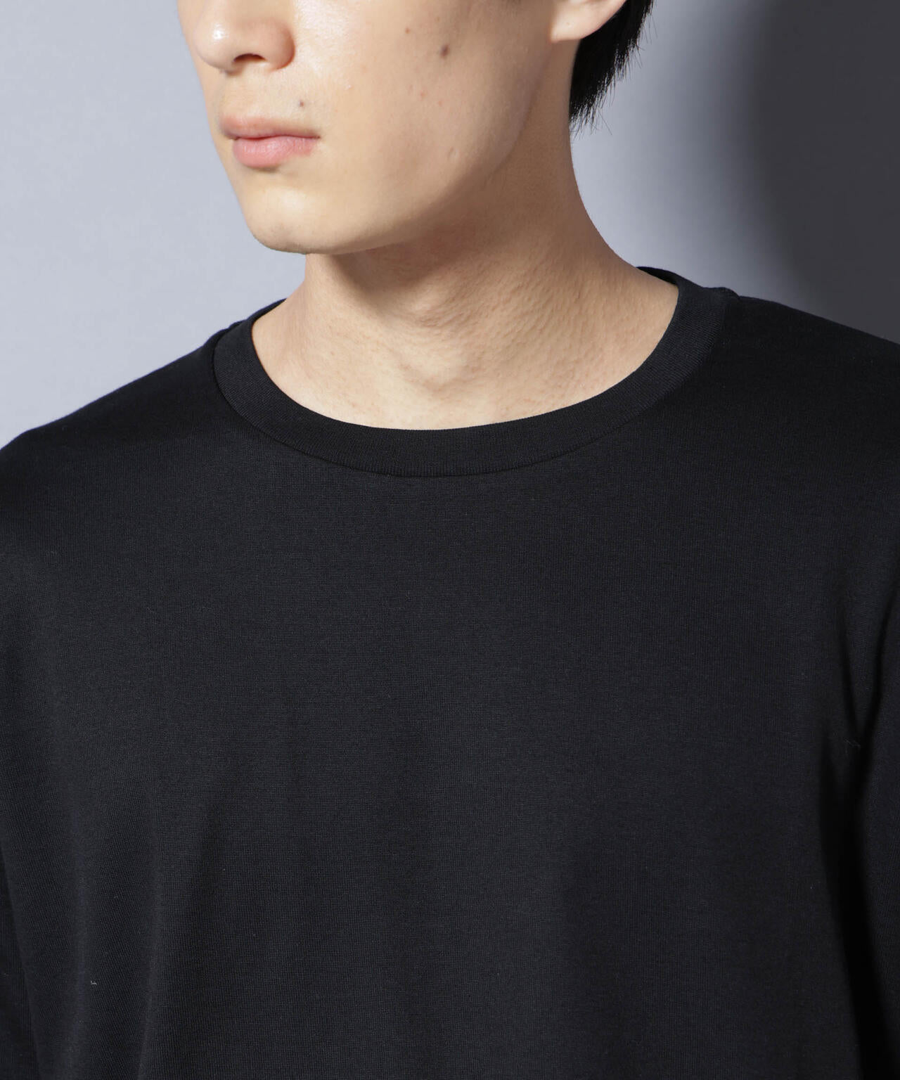 「FORMAL JERSEY」 クルーネックカットソー長袖 6685223205