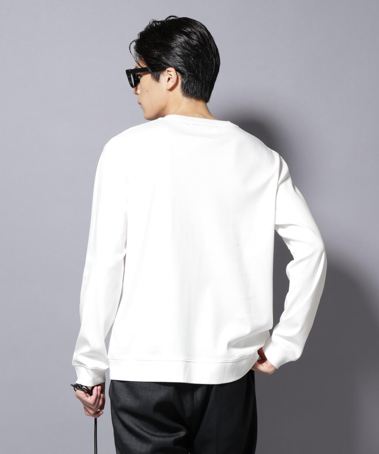 「FORMAL JERSEY」 クルーネックカットソー長袖 6685223205