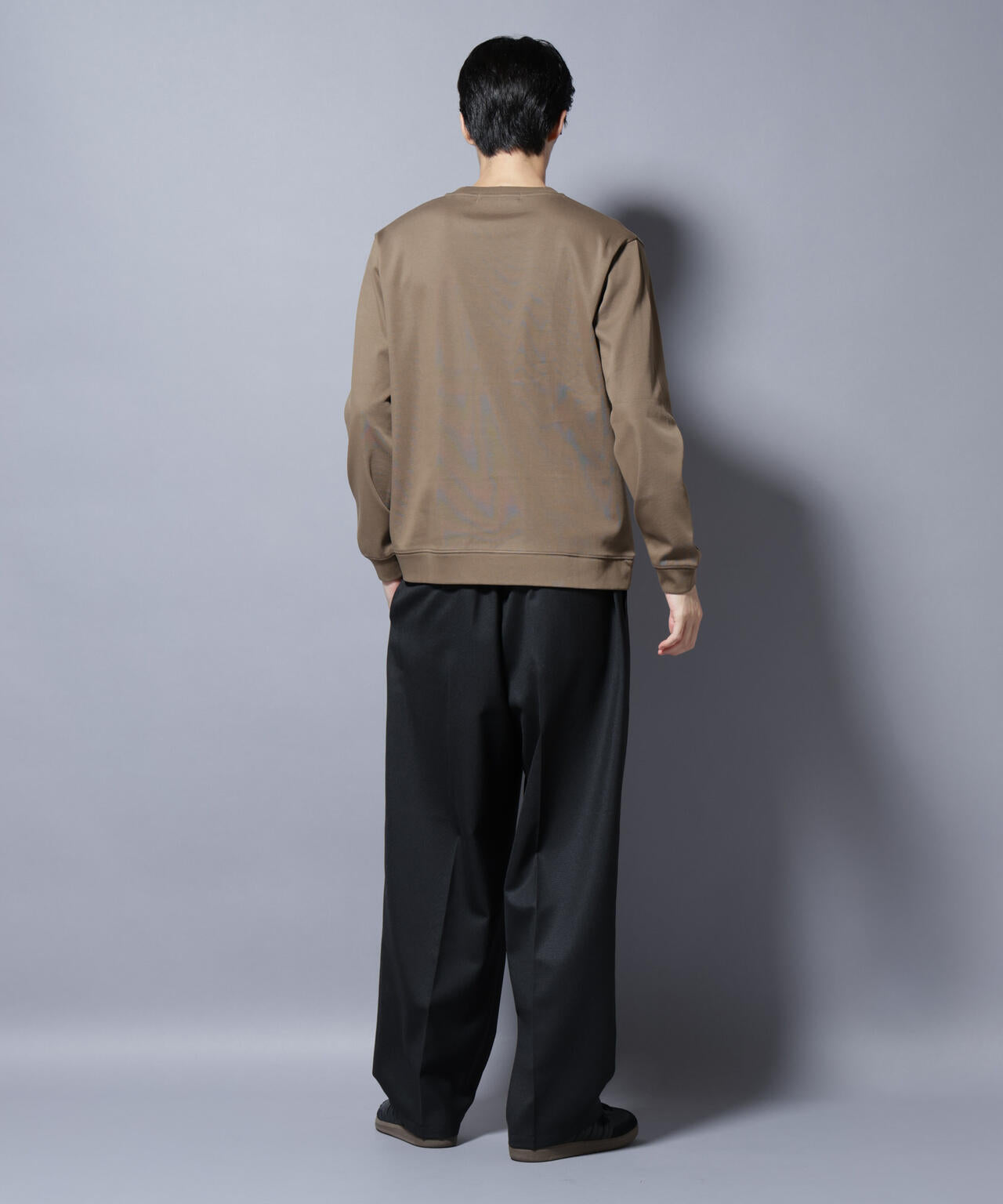 「FORMAL JERSEY」 クルーネックカットソー長袖 6685223205