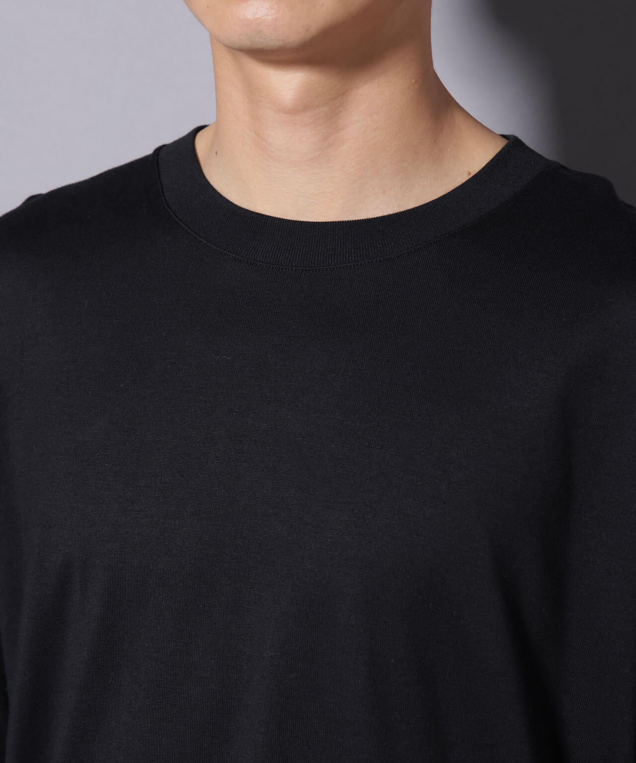 Anti Soaked(R) 汗染み防止 クルーネックワイドTシャツ七分袖 6685223207