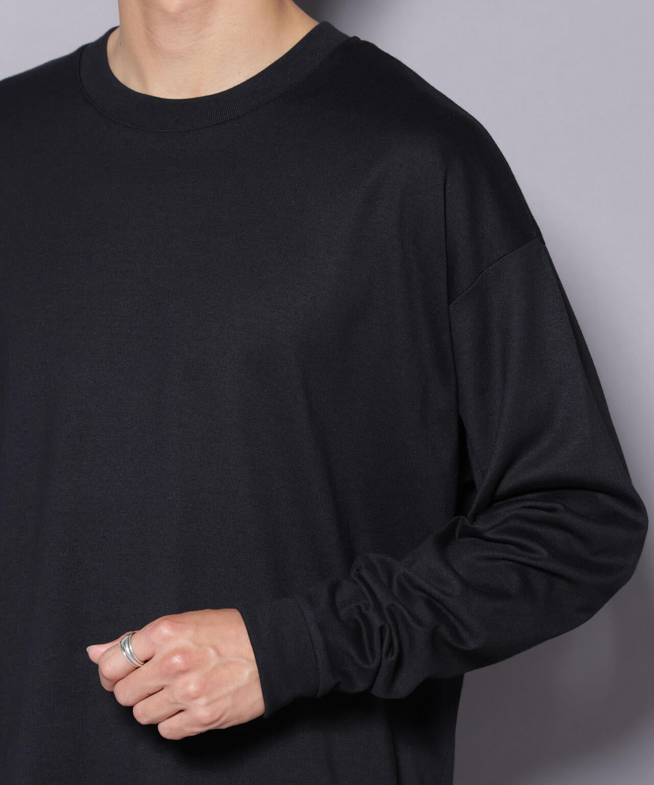 Anti Soaked(R) 汗染み防止 クルーネック ビッグシルエット Tシャツ 6685223208