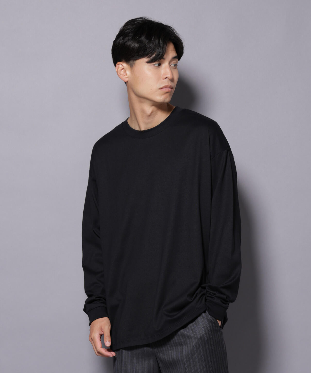 Anti Soaked(R)  汗染み防止 クルーネック ビッグシルエット Tシャツ 6685223208
