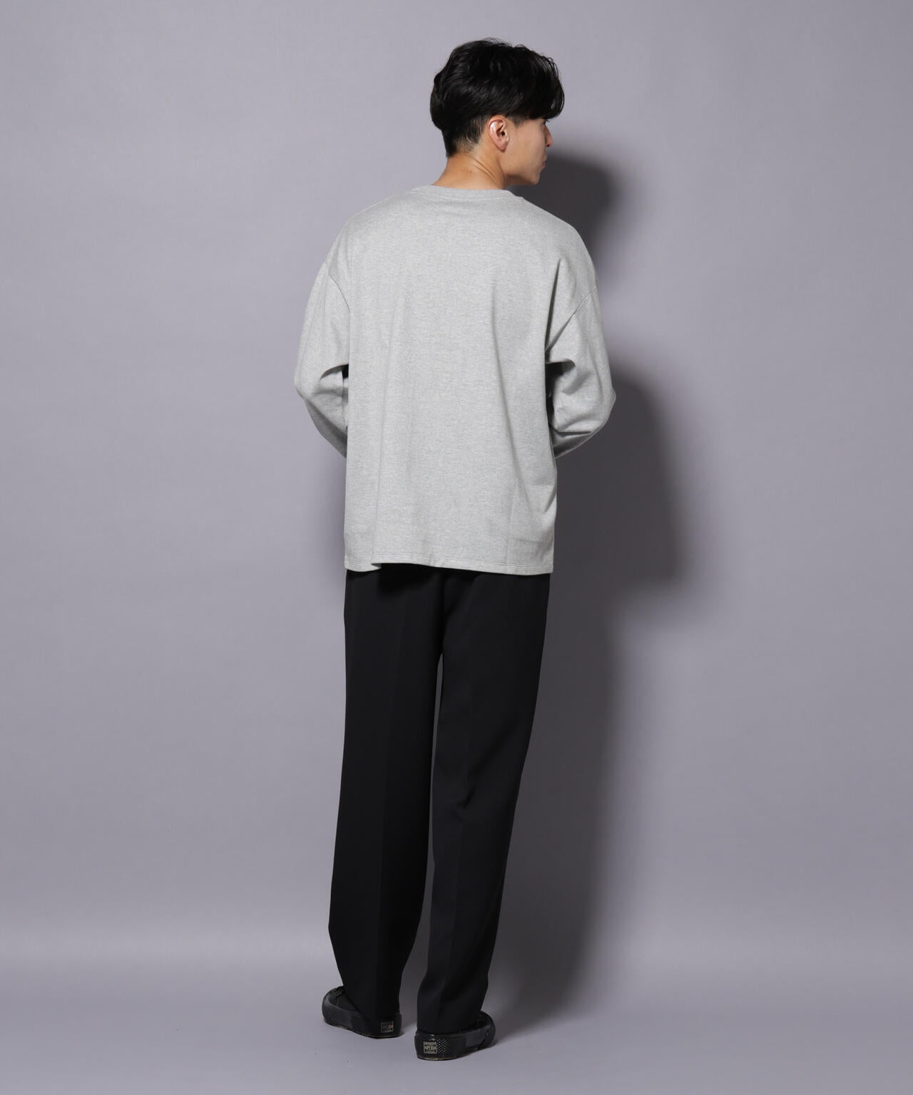 Anti Soaked(R) 汗染み防止 クルーネック ビッグシルエット Tシャツ 6685223208