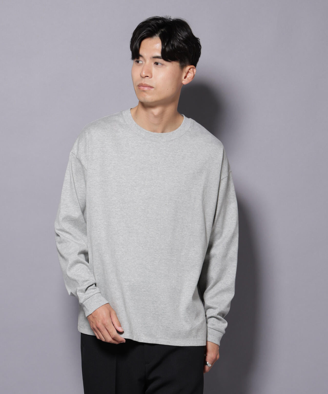 Anti Soaked(R)  汗染み防止 クルーネック ビッグシルエット Tシャツ 6685223208