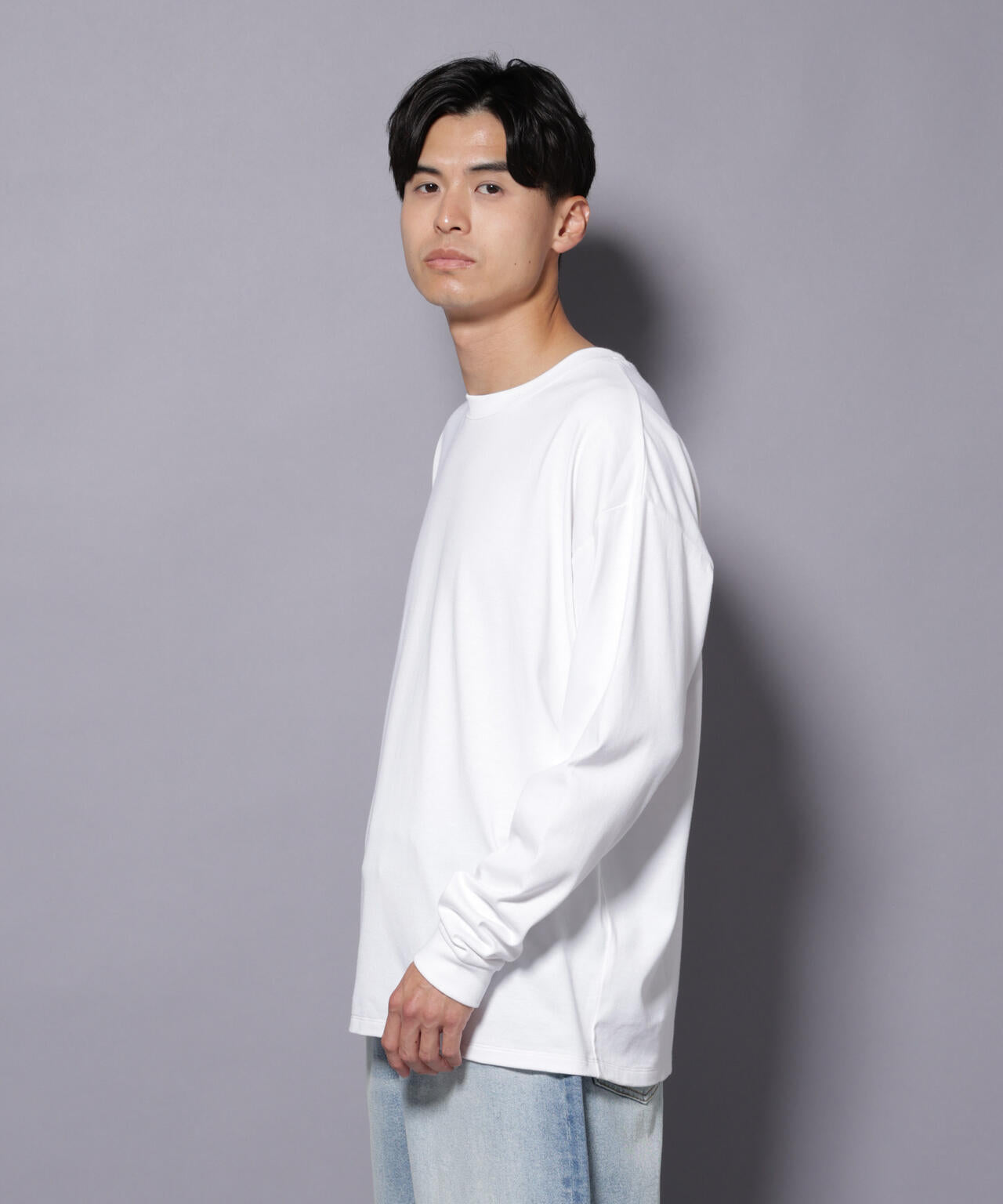 Anti Soaked(R) 汗染み防止 クルーネック ビッグシルエット Tシャツ 6685223208