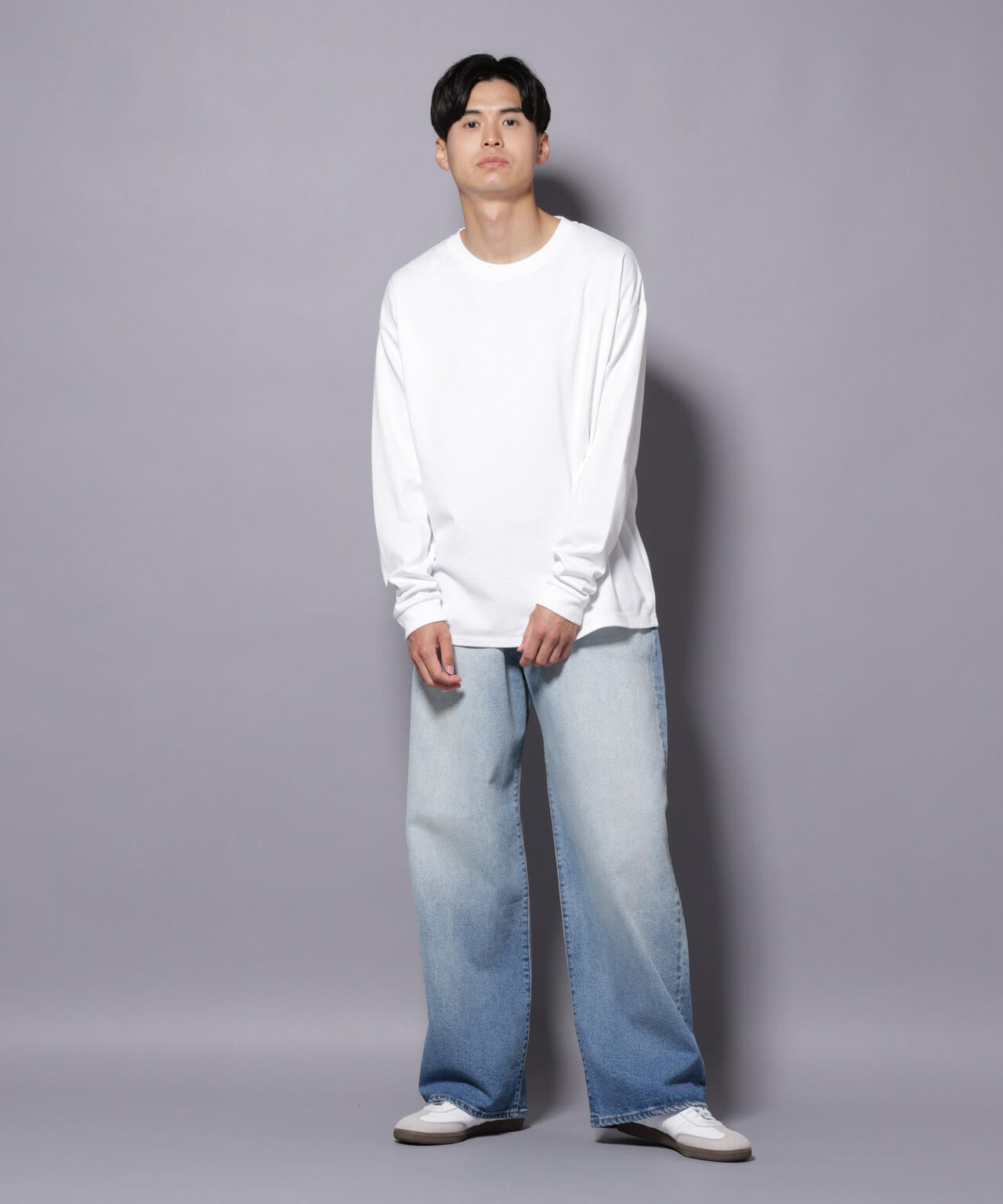 Anti Soaked(R) 汗染み防止 クルーネック ビッグシルエット Tシャツ 6685223208