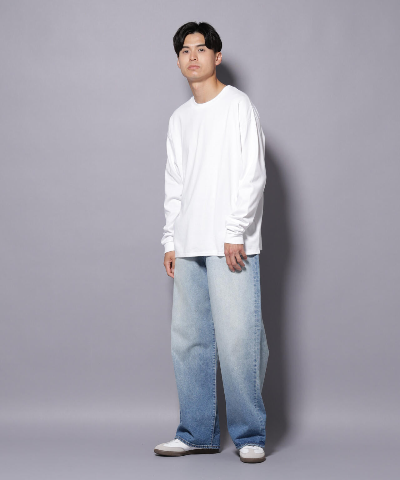 Anti Soaked(R) 汗染み防止 クルーネック ビッグシルエット Tシャツ 6685223208