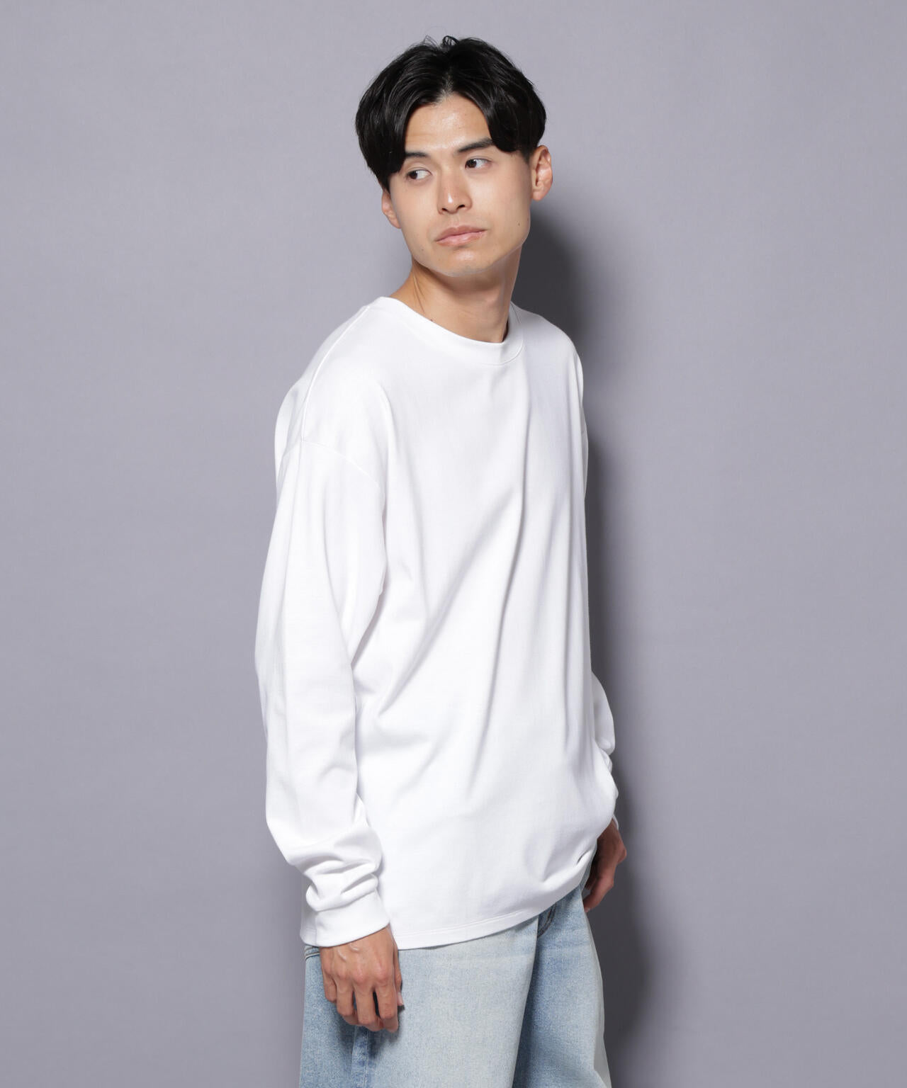 Anti Soaked(R) 汗染み防止 クルーネック ビッグシルエット Tシャツ 6685223208