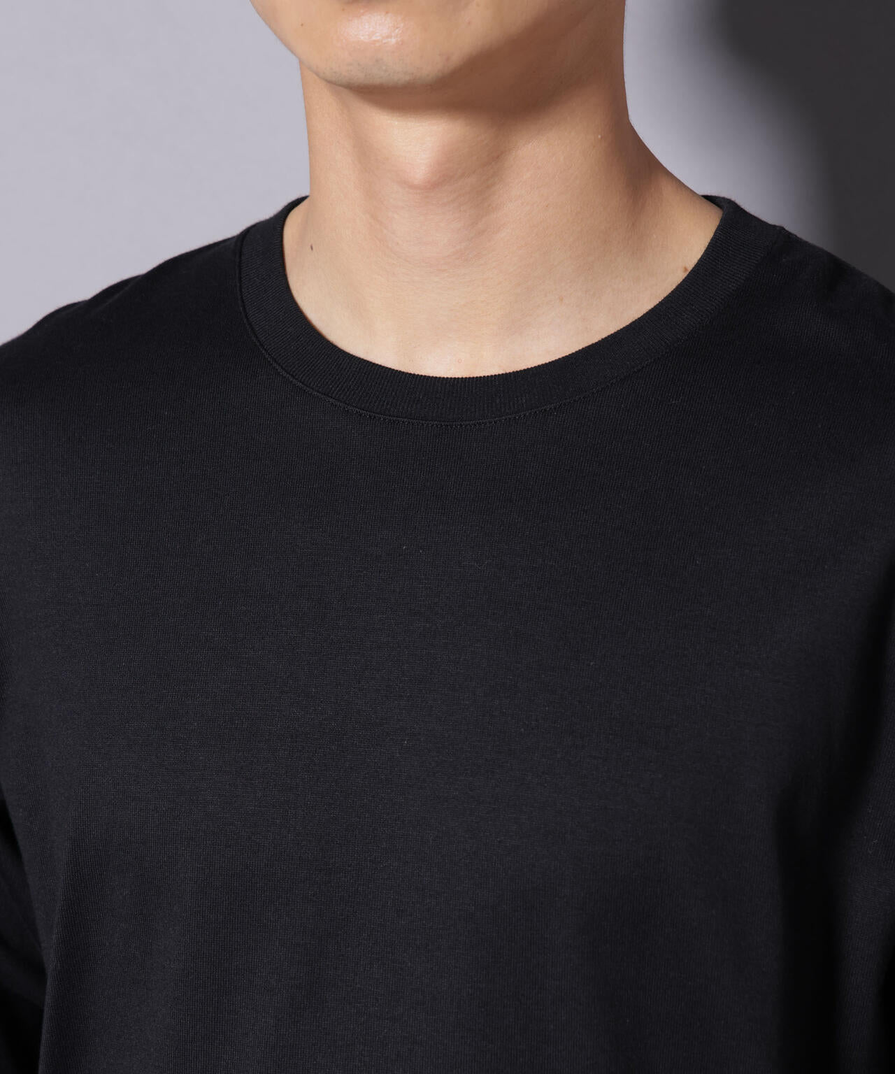 Anti Soaked(R)汗染み防止 クルーネックTシャツ 長袖 6685223209