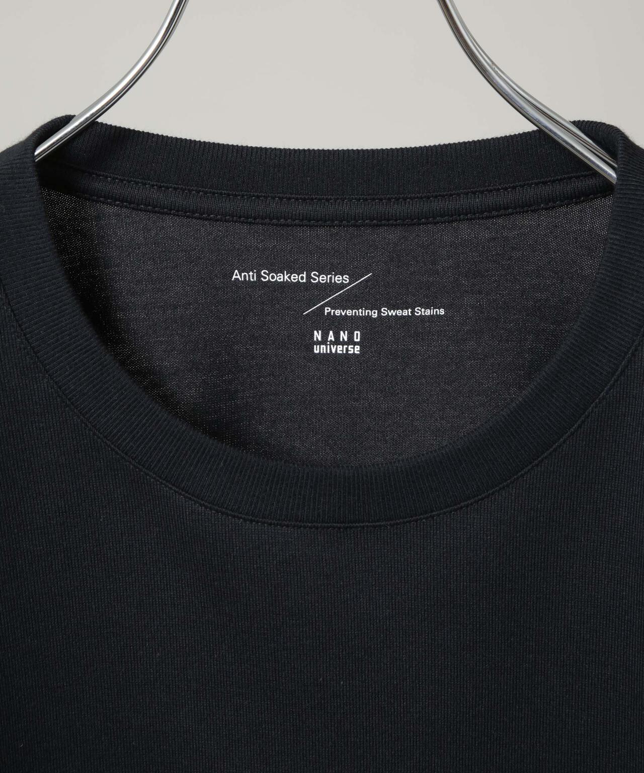 Anti Soaked(R)汗染み防止 クルーネックTシャツ 長袖 6685223209