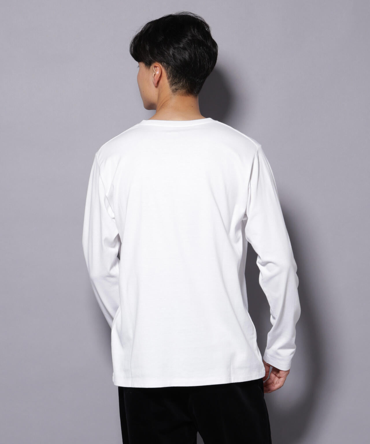Anti Soaked(R)汗染み防止 クルーネックTシャツ 長袖 6685223209