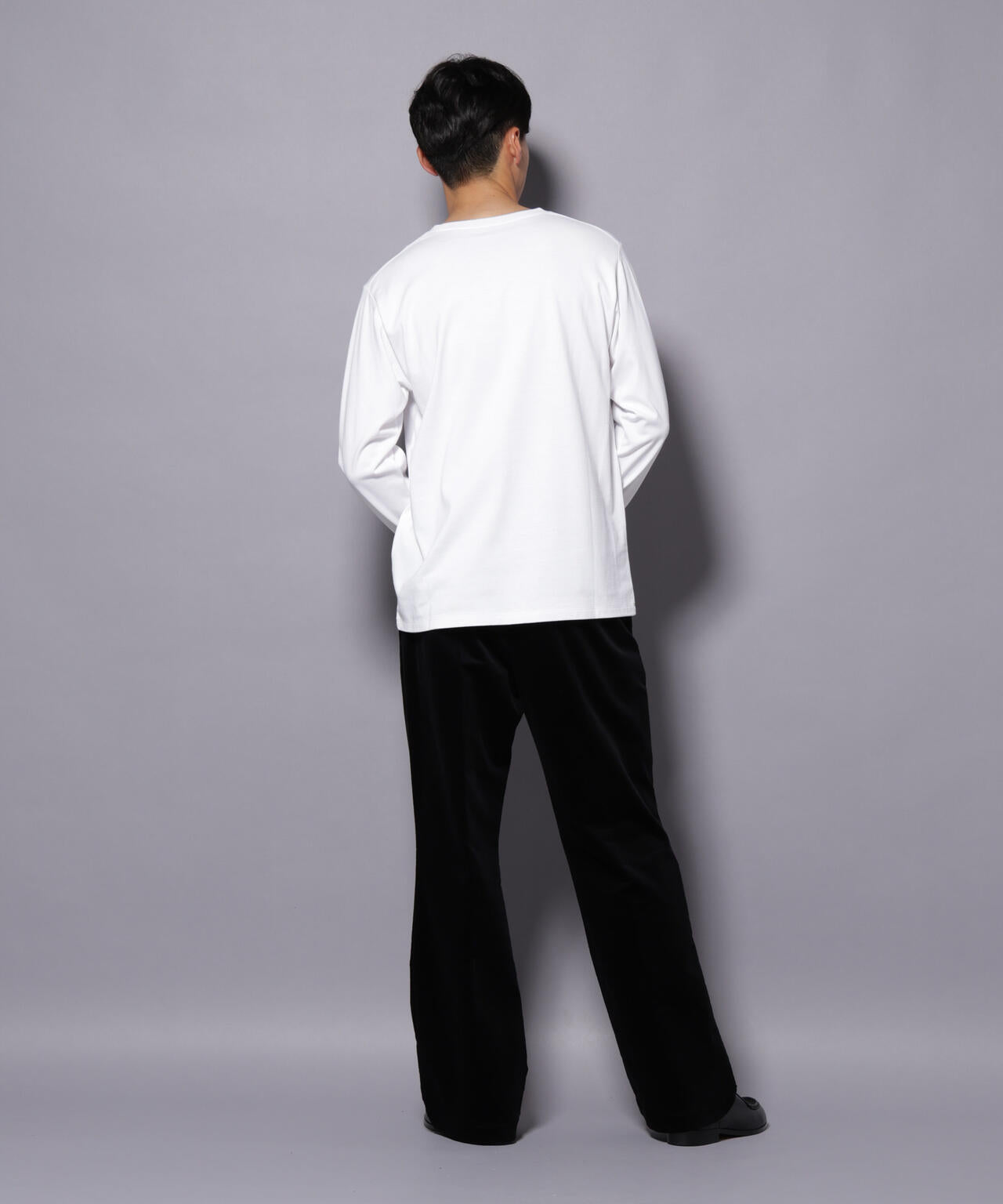Anti Soaked(R)汗染み防止 クルーネックTシャツ 長袖 6685223209