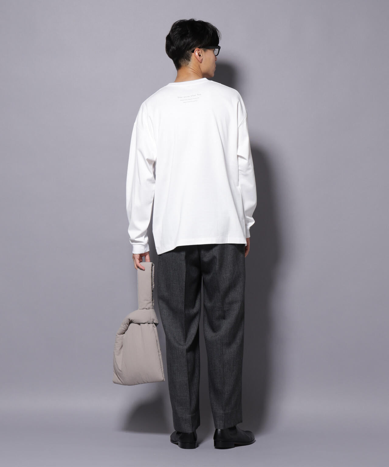 Anti Soaked(R)×SUNCHAIポートレート汗染み防止 Tシャツ長袖 6685223210