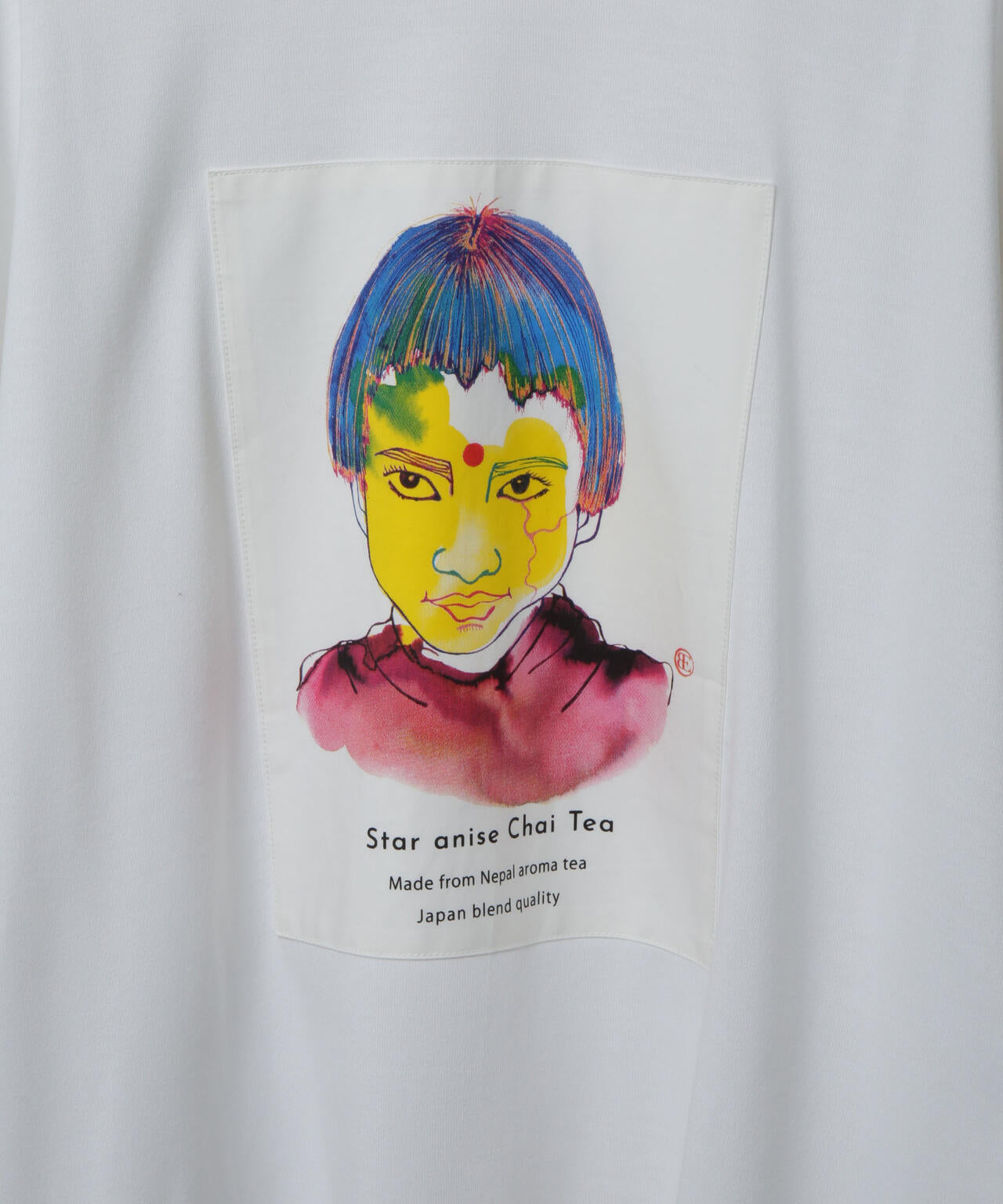 Anti Soaked(R)×SUNCHAIポートレート汗染み防止 Tシャツ長袖 6685223210