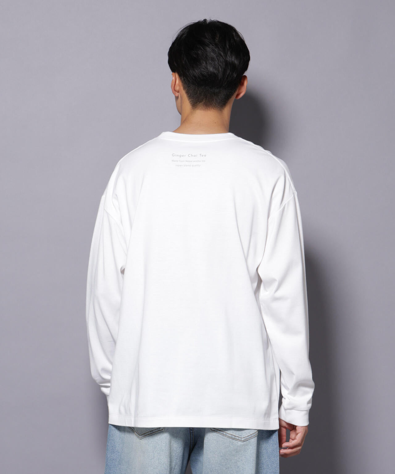 Anti Soaked(R)×SUNCHAIポートレート汗染み防止 Tシャツ長袖 6685223210