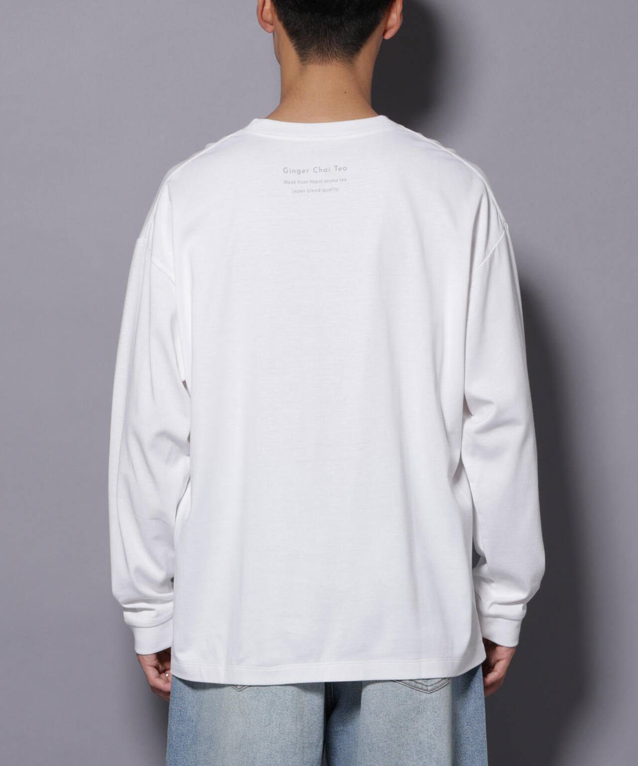 Anti Soaked(R)×SUNCHAIポートレート汗染み防止 Tシャツ長袖 6685223210