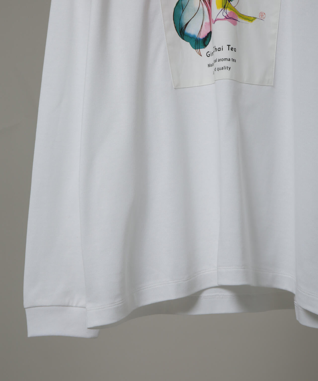 Anti Soaked(R)×SUNCHAIポートレート汗染み防止 Tシャツ長袖 6685223210