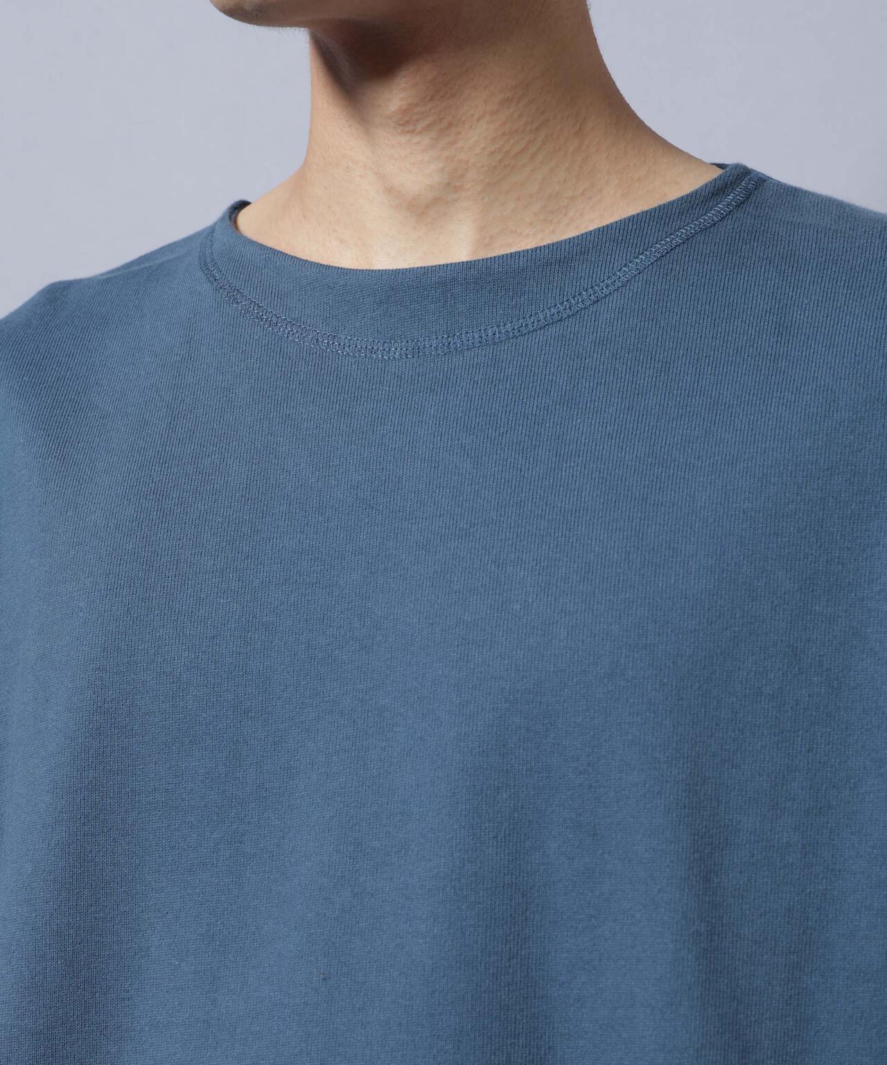 天竺ヘビーコットンボートネックTシャツ 長袖 6685223212