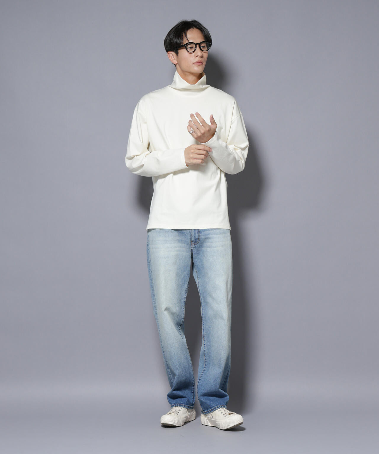 「NJ/CLUB」 ポンチタートルネック 6685223215