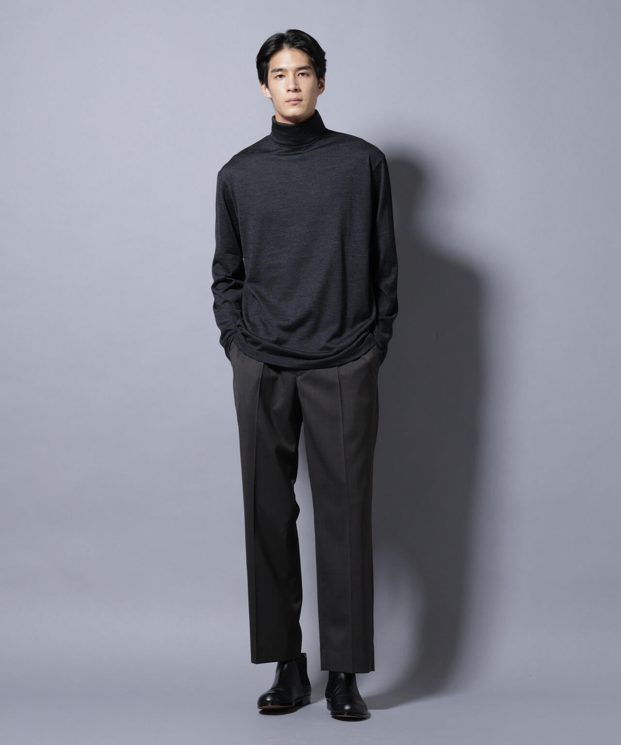 MIYATA×NANO JAPAN MADE 100%WOOL タートルネック 6685223223