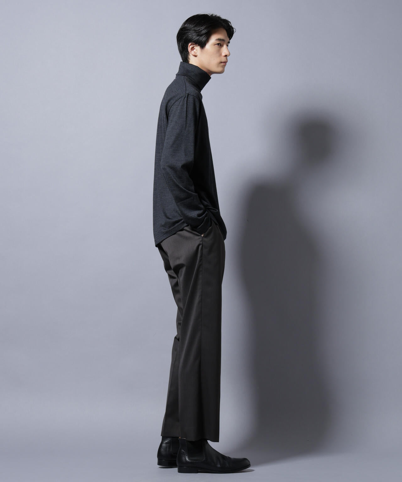 MIYATA×NANO JAPAN MADE 100%WOOL タートルネック 6685223223