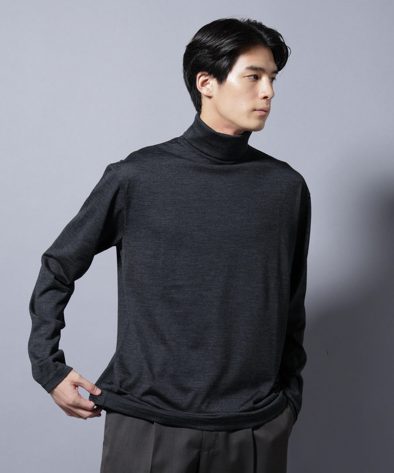 MIYATA×NANO JAPAN MADE 100%WOOL タートルネック 6685223223