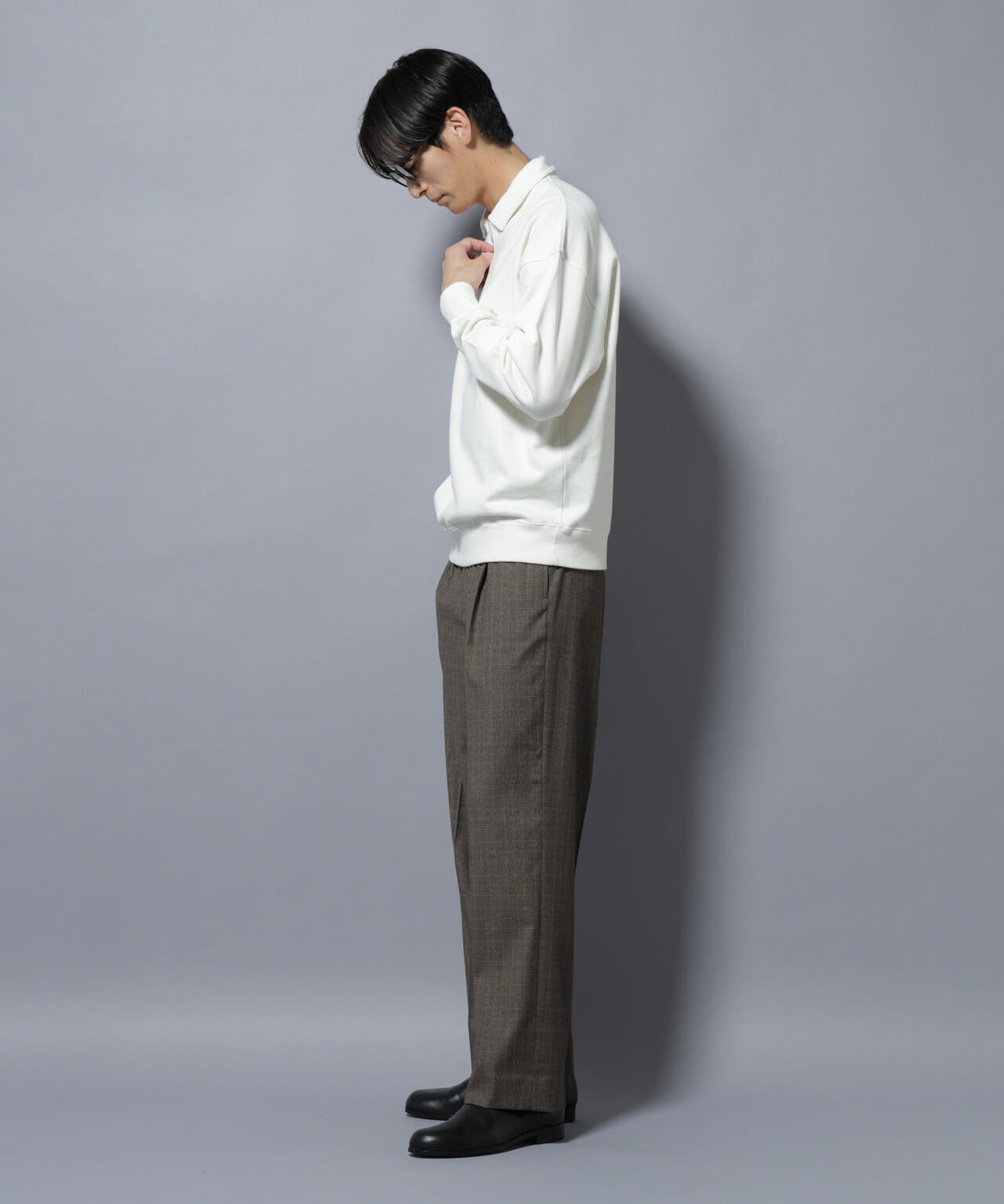 ヴィンテージライク ハーフZIPスウェット 6685223228