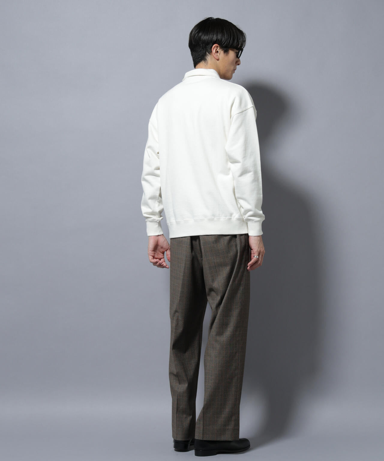 ヴィンテージライク ハーフZIPスウェット 6685223228