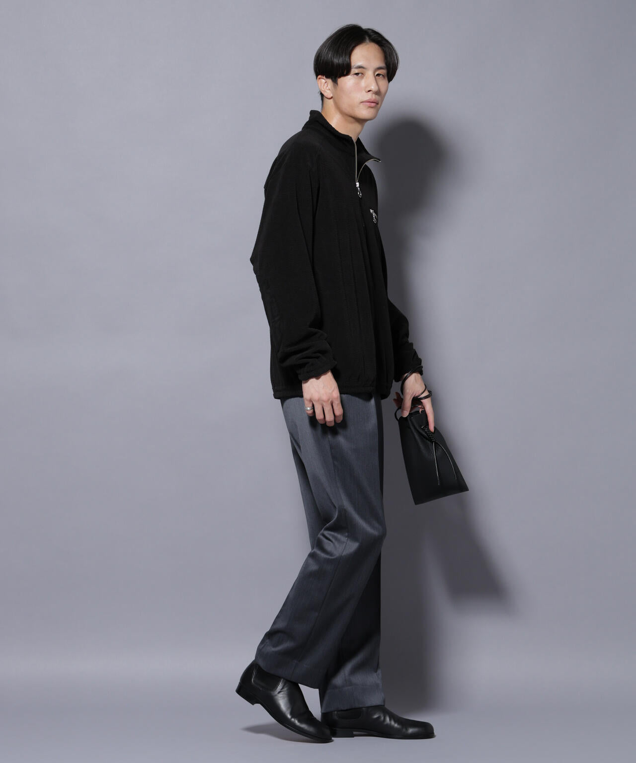 モールJQDコーデュロイハーフジッププルオーバー 6685223230