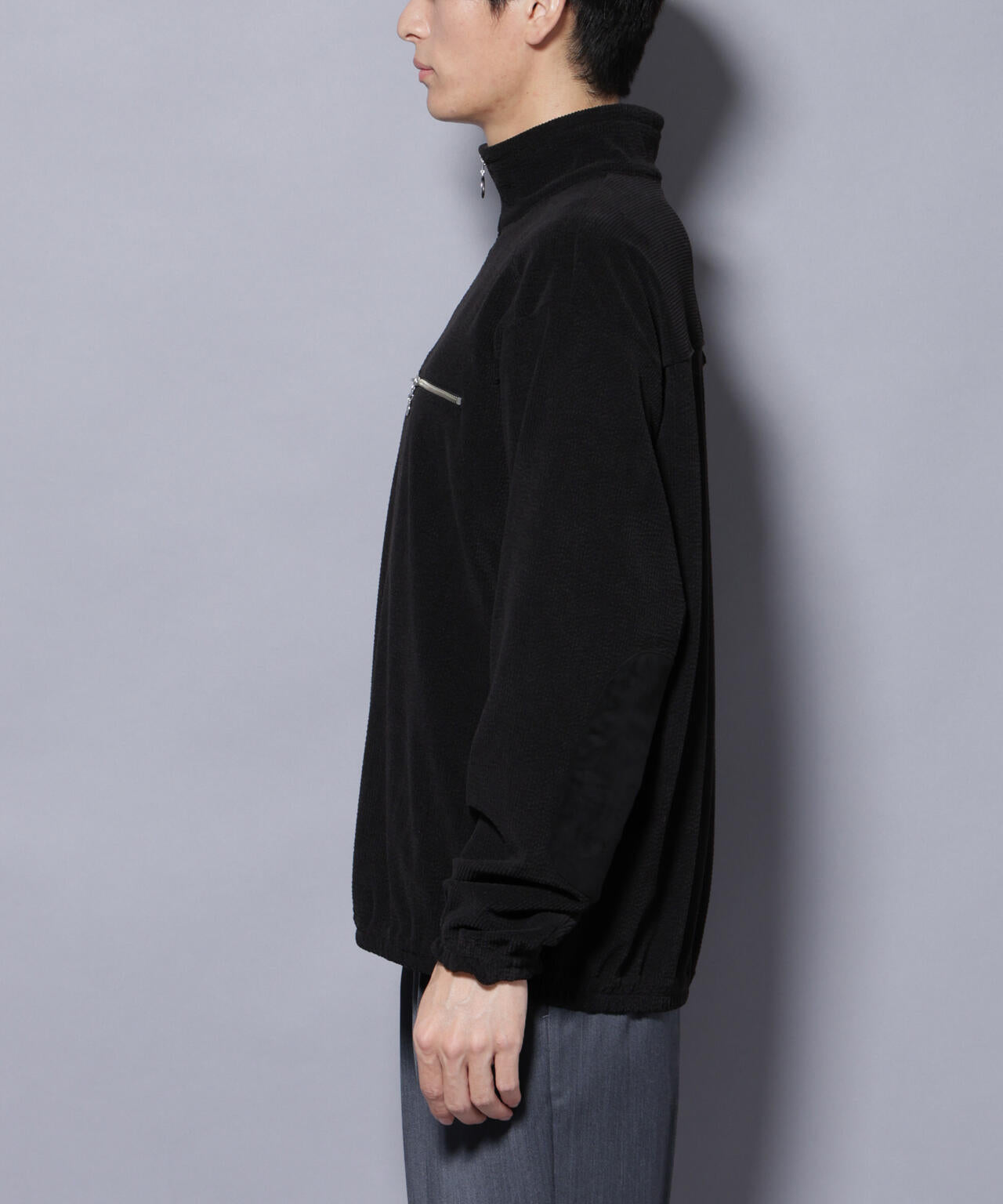 モールJQDコーデュロイハーフジッププルオーバー 6685223230