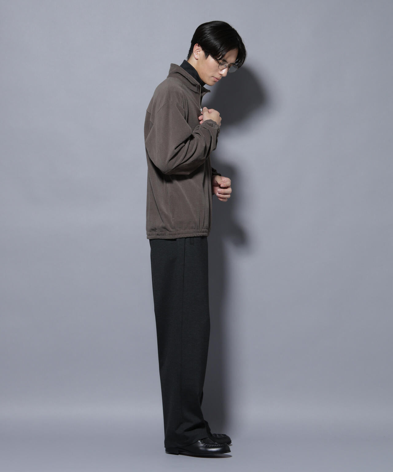 モールJQDコーデュロイハーフジッププルオーバー 6685223230