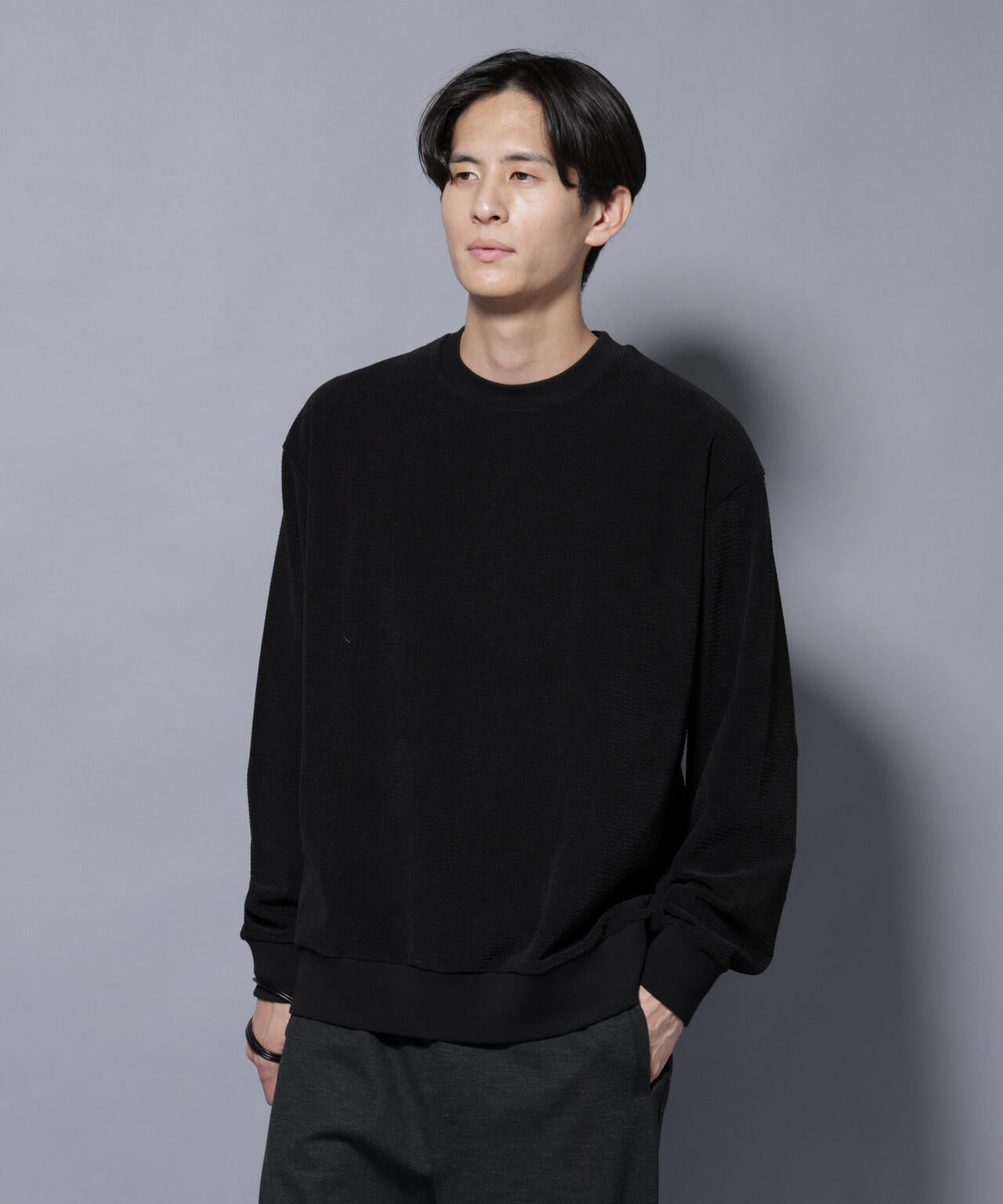 モールJQDコーデュロイクルーネックプルオーバー 6685223231