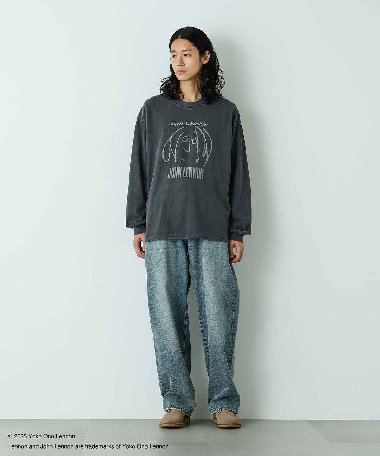 「HOTEL PALACE」John Lennon ピグメントL/S TEE 6685223238