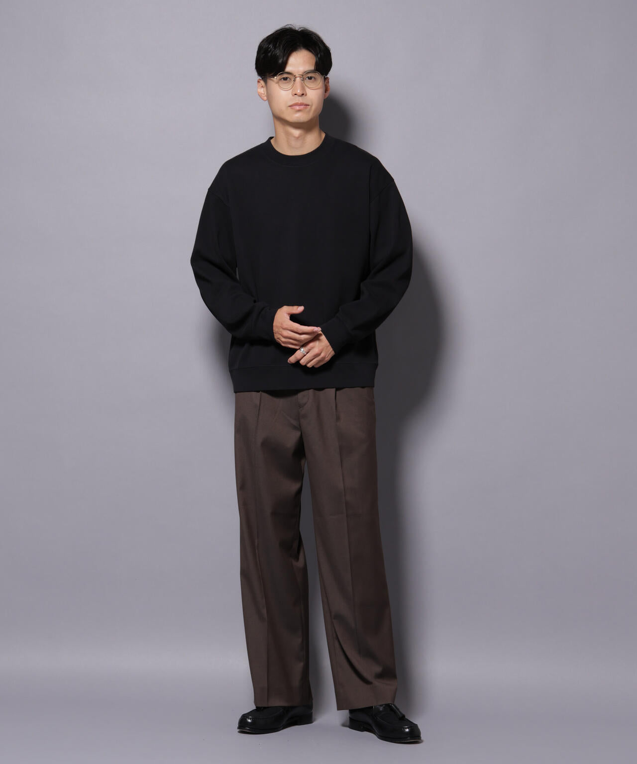 コットンガーメントダイサーマルクルーネックプルオーバー 6685223240