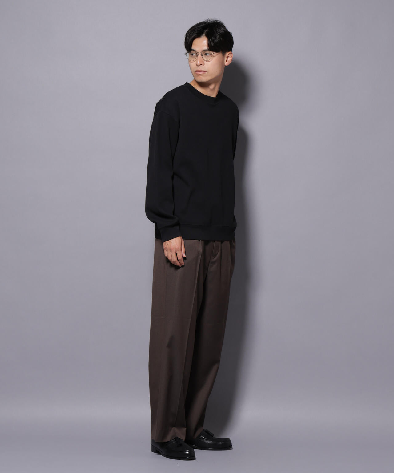 コットンガーメントダイサーマルクルーネックプルオーバー 6685223240