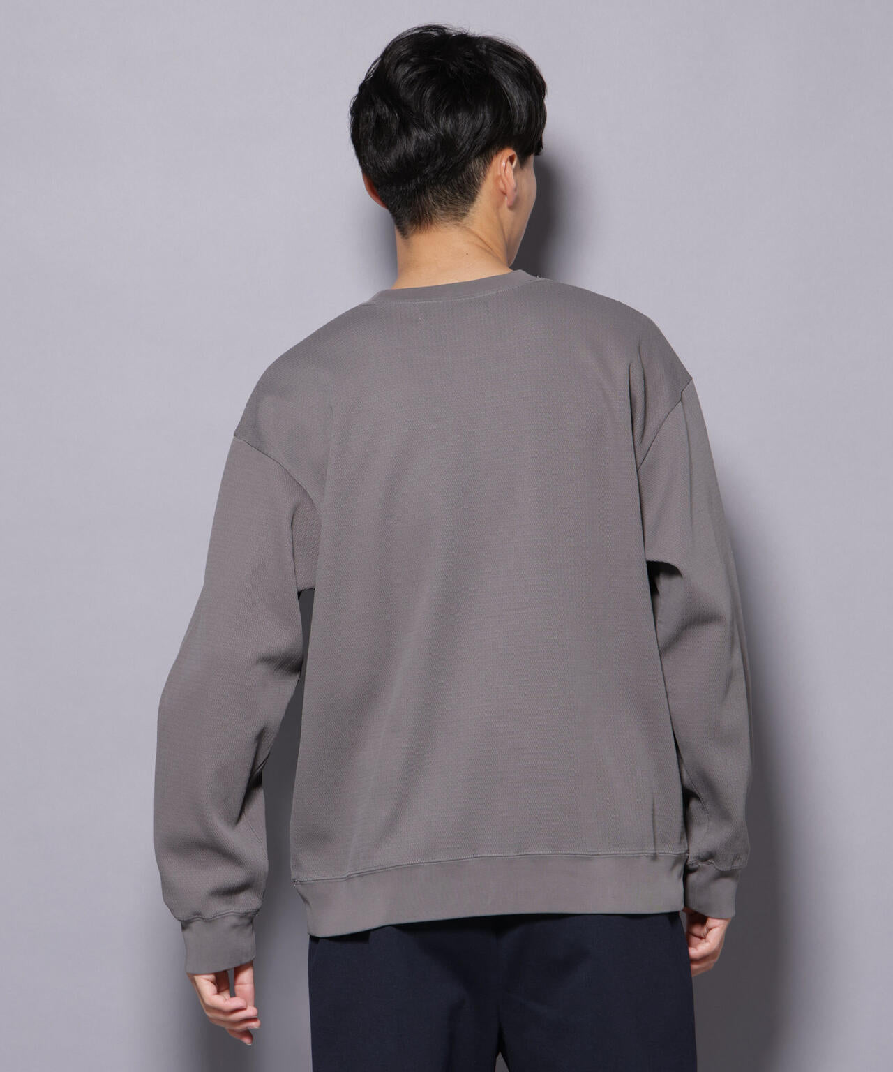 コットンガーメントダイサーマルクルーネックプルオーバー 6685223240