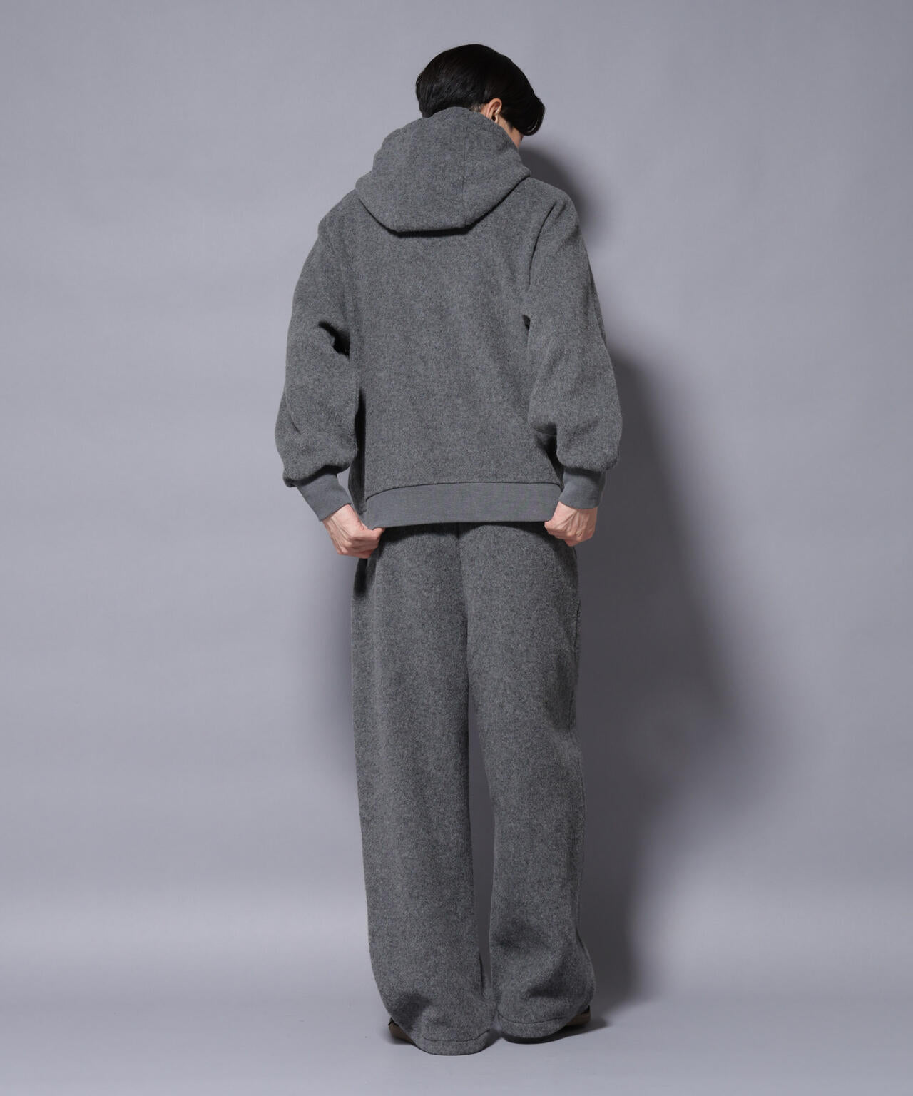 MIYATA×NANO JAPANMADE ウール/コットン パーカー 6685223242