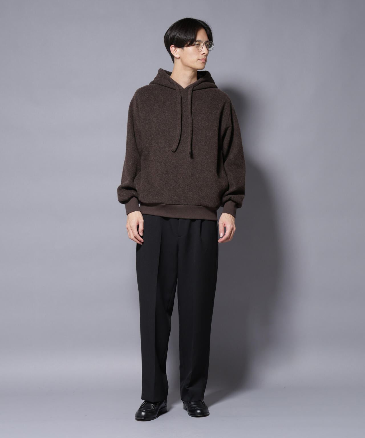 MIYATA×NANO JAPANMADE ウール/コットン パーカー 6685223242