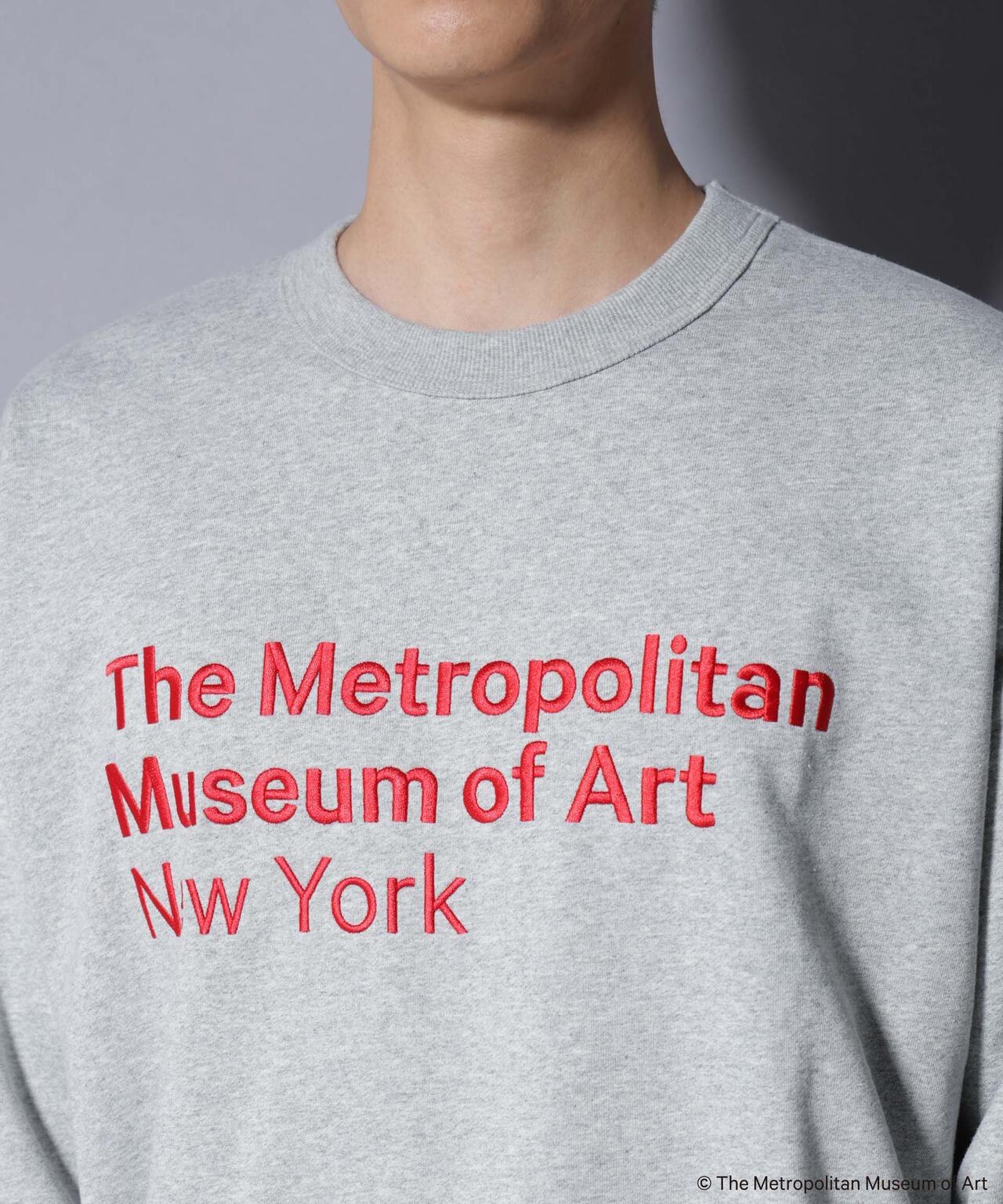 「The Met」 リーガルネーム刺繍 スウェット 6685223244