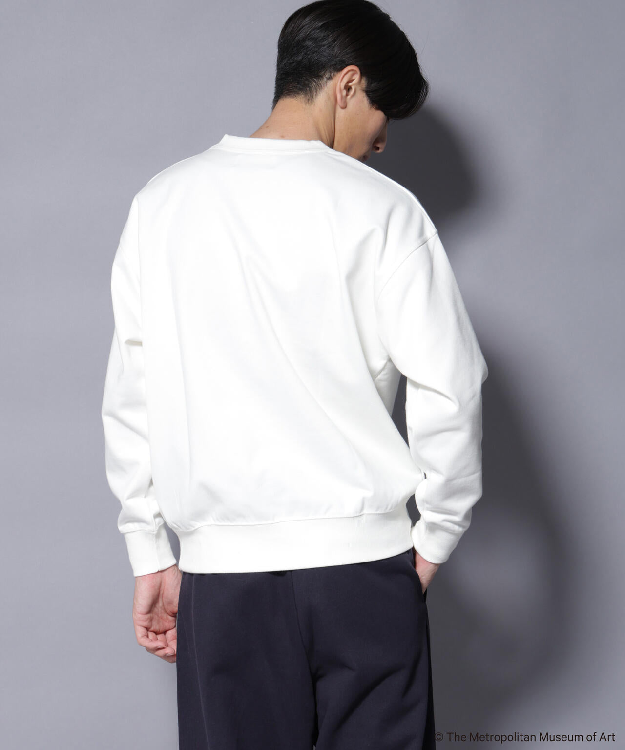 「The Met」 リーガルネーム刺繍 スウェット 6685223244