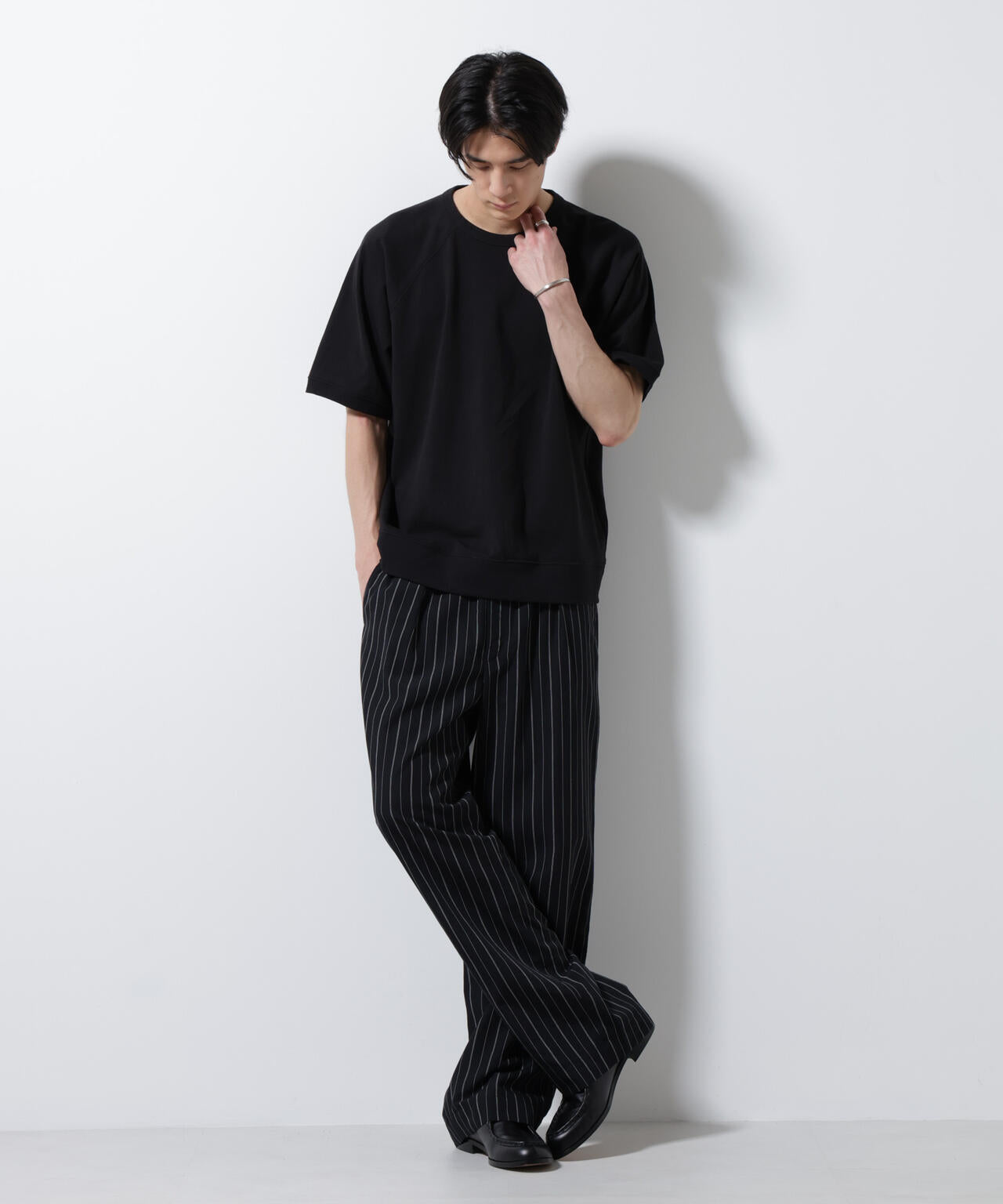 ヘビーウェイトコットンラグランスリーブTシャツ 6685224201