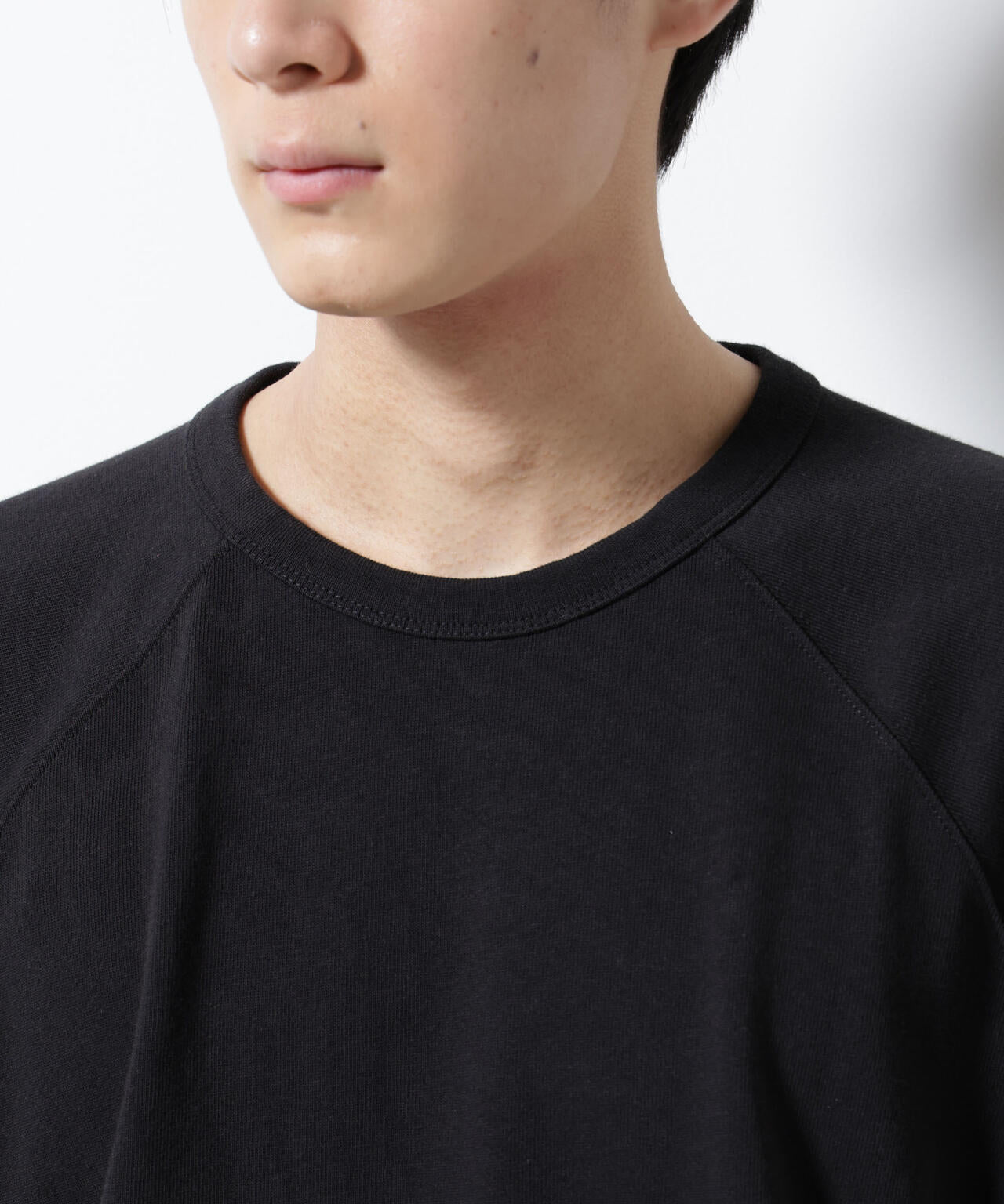 ヘビーウェイトコットンラグランスリーブTシャツ 6685224201