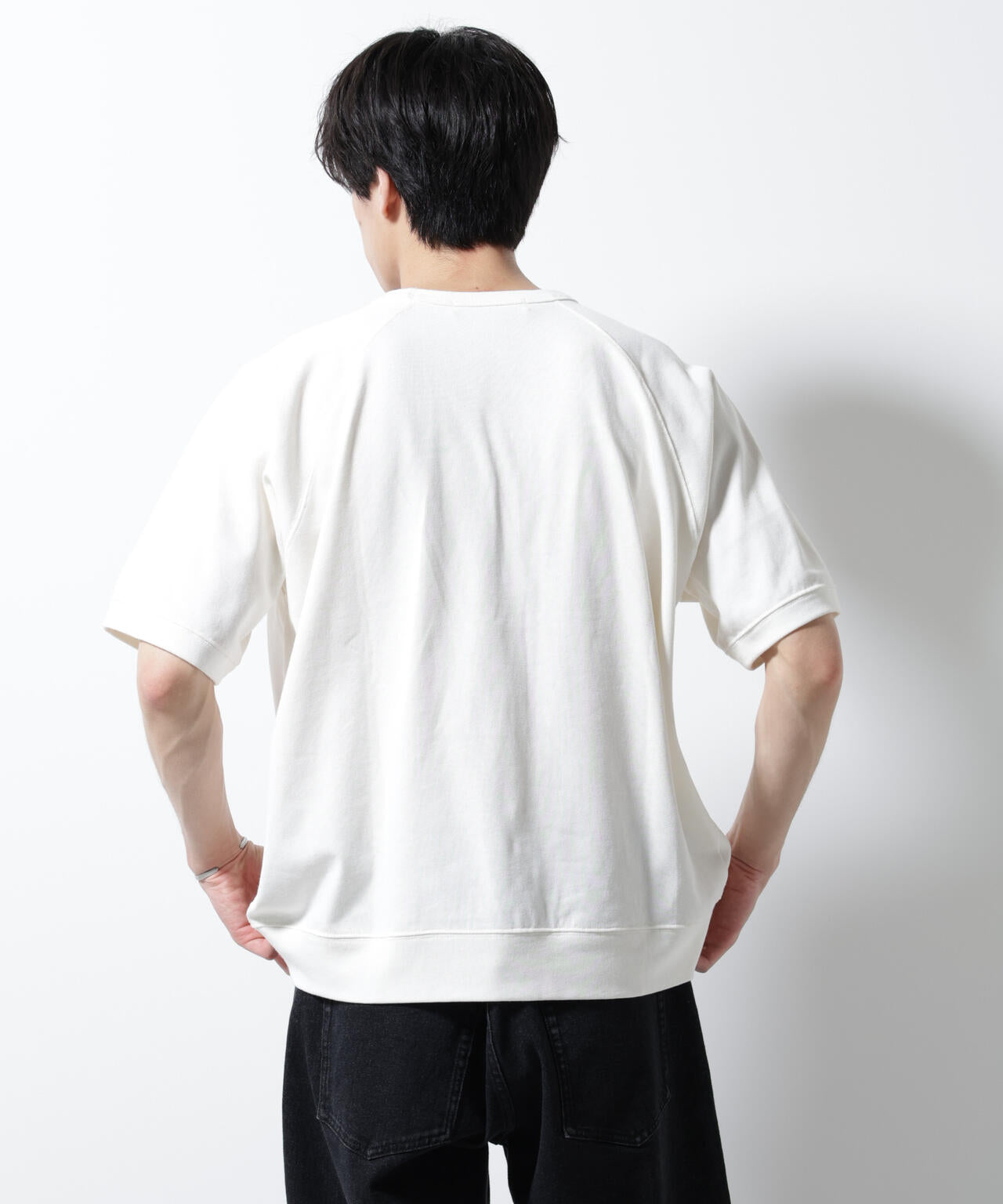 ヘビーウェイトコットンラグランスリーブTシャツ 6685224201