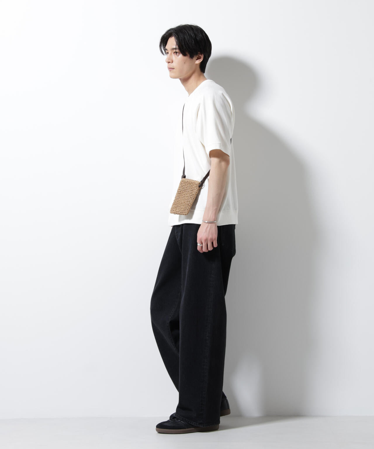 ヘビーウェイトコットンラグランスリーブTシャツ 6685224201