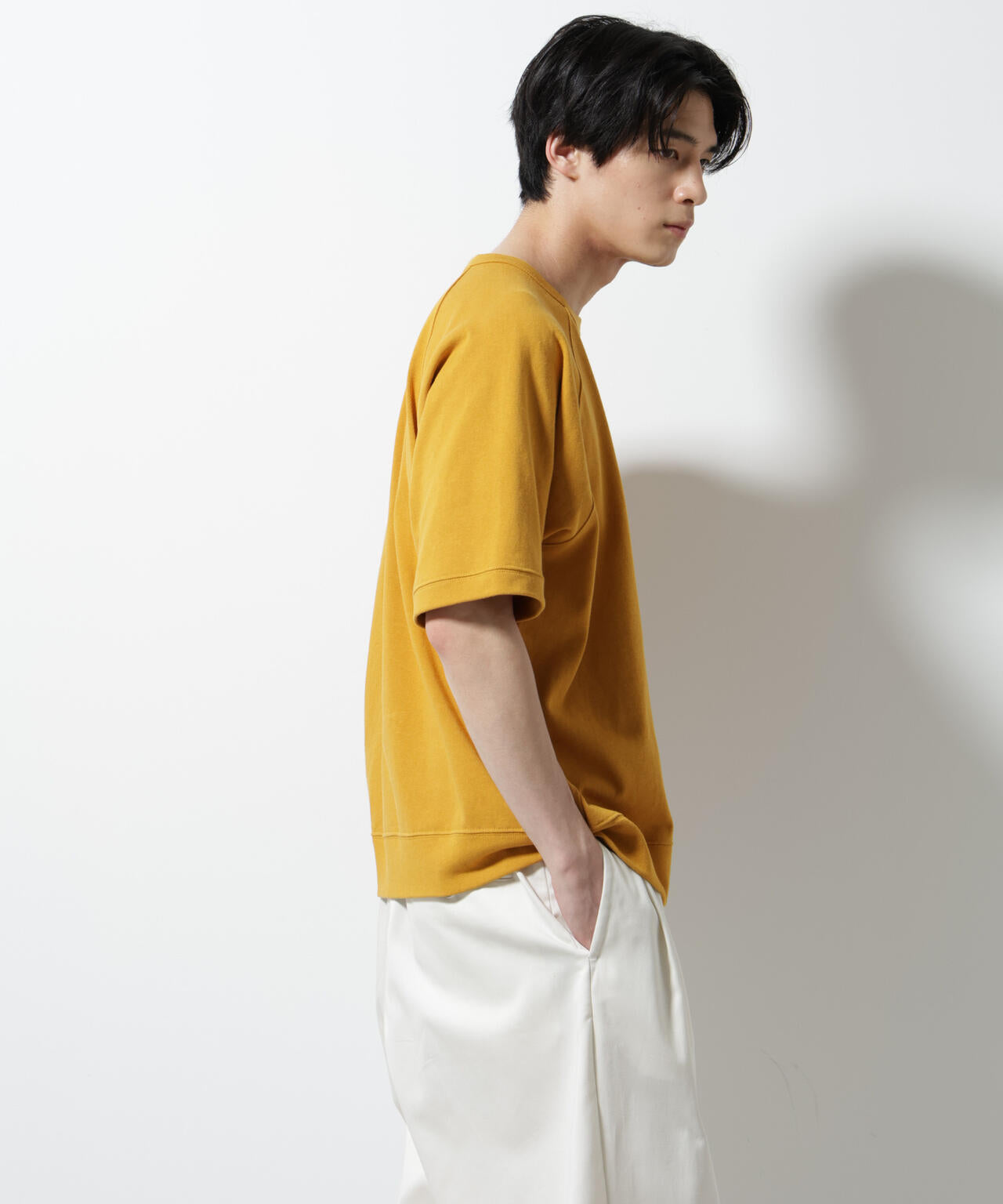 ヘビーウェイトコットンラグランスリーブTシャツ 6685224201