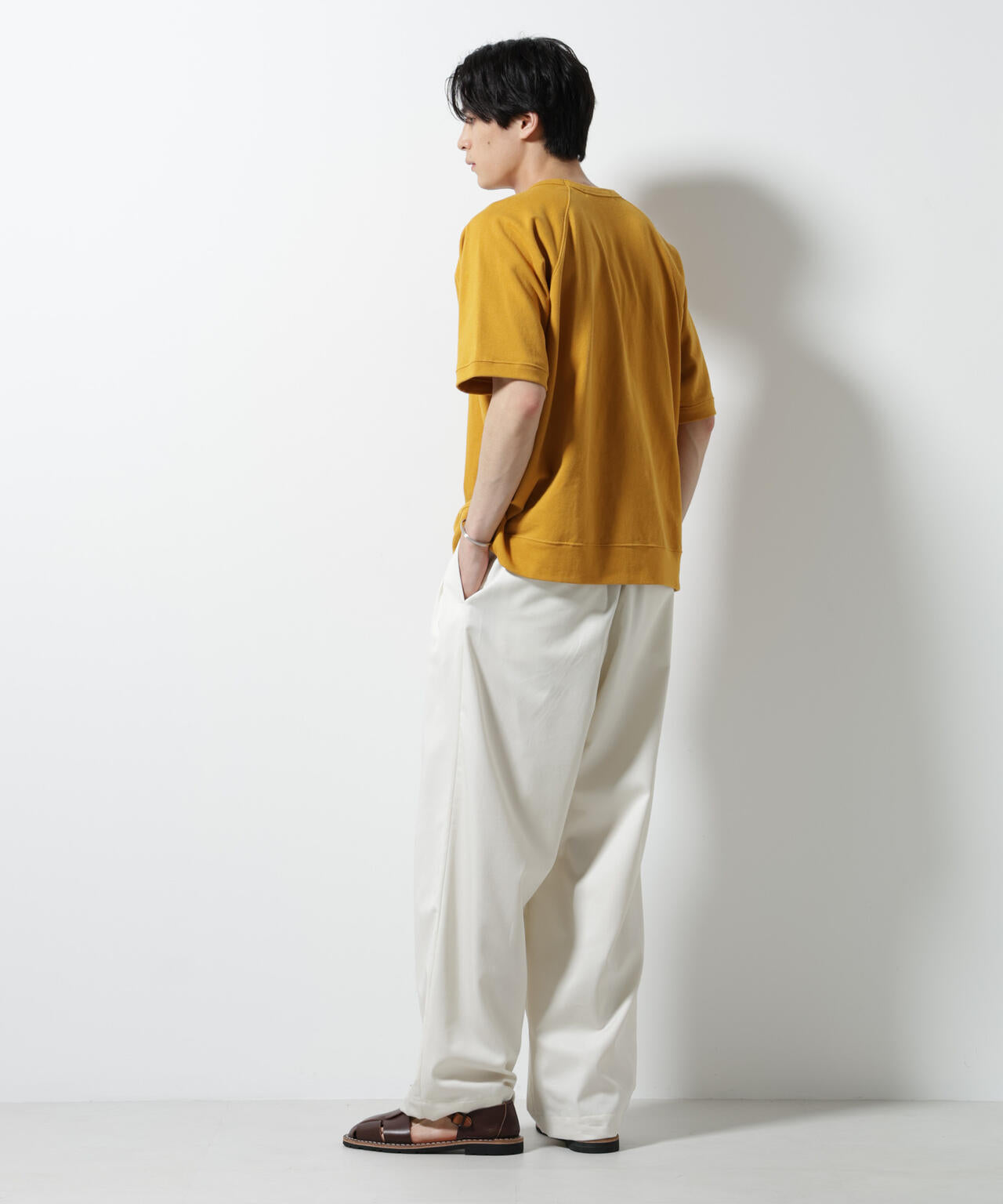 ヘビーウェイトコットンラグランスリーブTシャツ 6685224201